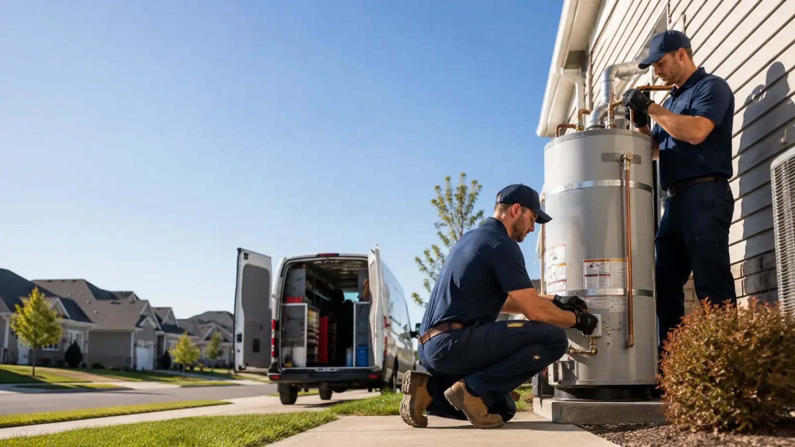 Water Heater Installation in Central Village, CT